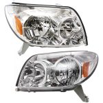 Headlight Assembly Set For 2003 2004 2005 Toyota 4Runner Left Right Side Halogen