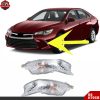 Front Fog Lights Lamps w/ Bulbs Right&Left Side For 2015-2017 Toyota Camry LE SE