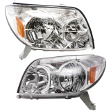 Headlight Assembly Set For 2003 2004 2005 Toyota 4Runner Left Right Side Halogen