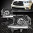 Headlight Assembly Set For 2003 2004 2005 Toyota 4Runner Left Right Side Halogen